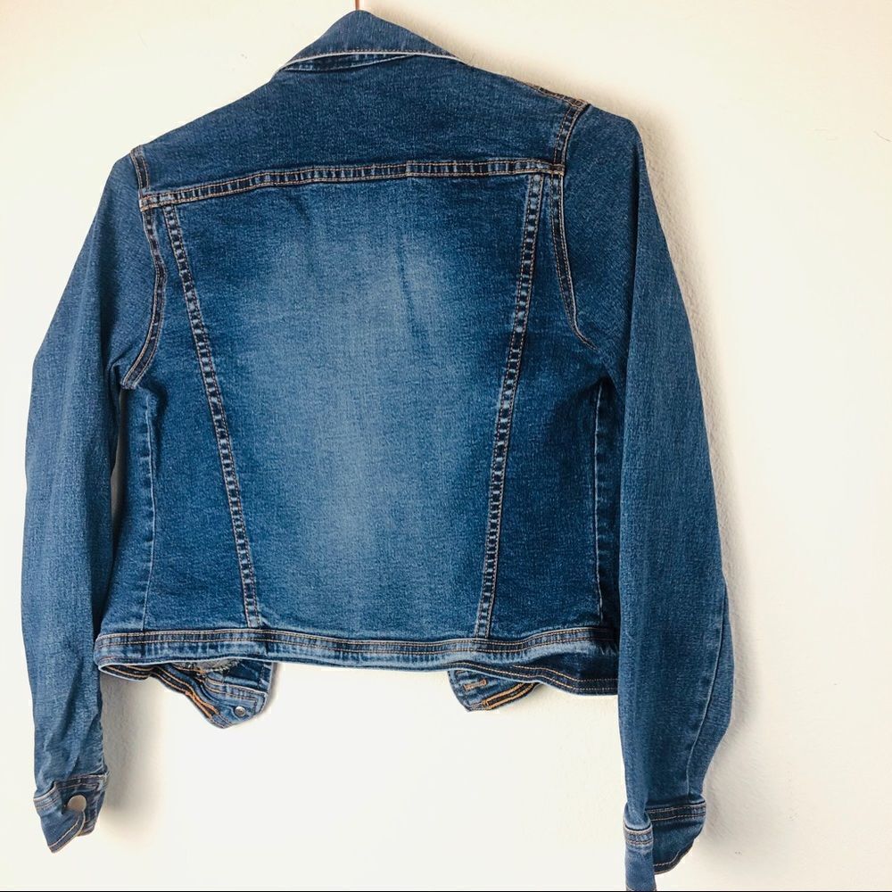 EUC ANGL Denim Button Down Jacket XS - Picture 6 of 6
